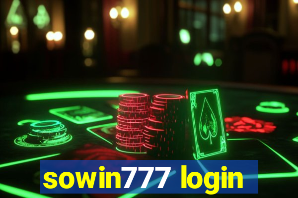 sowin777 login